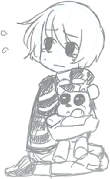 Lonely Boy Crying - Crying (494x614), Png Download