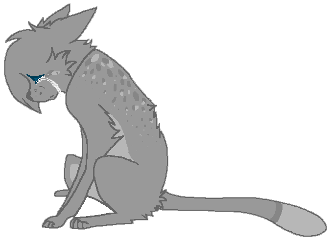 Oh Yea Warrior Cat Crying - Warrior Cats Sad Cat (732x525), Png Download