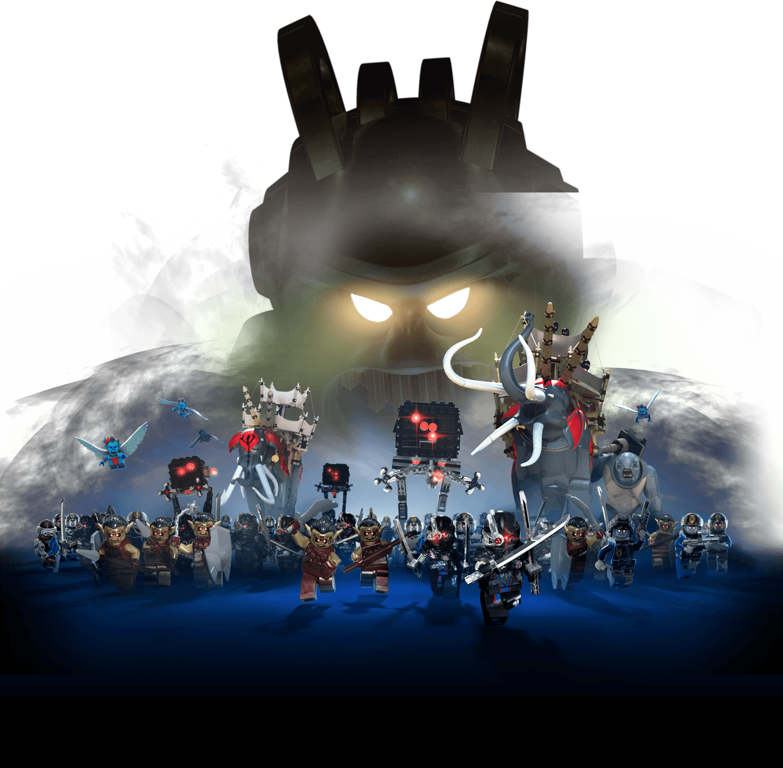 Vortechwithbadguys - Lego Dimensions Lord Vortech (1600x1568), Png Download