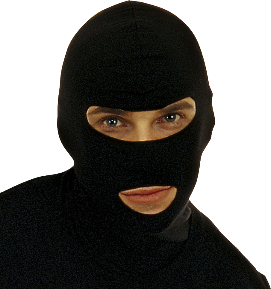 Black Hood Accessory For Halloween Fancy Dress (905x964), Png Download