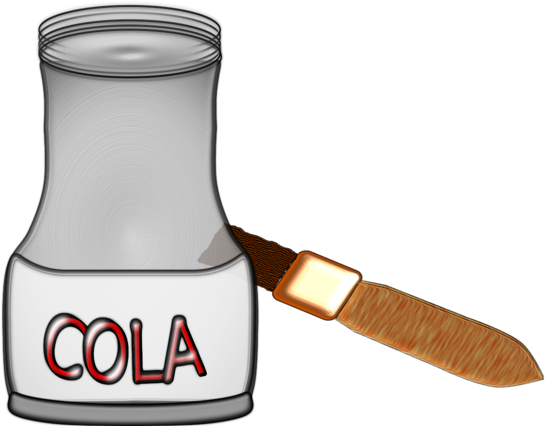 This Free Icons Png Design Of Frasco Com Pincel (2400x1049), Png Download