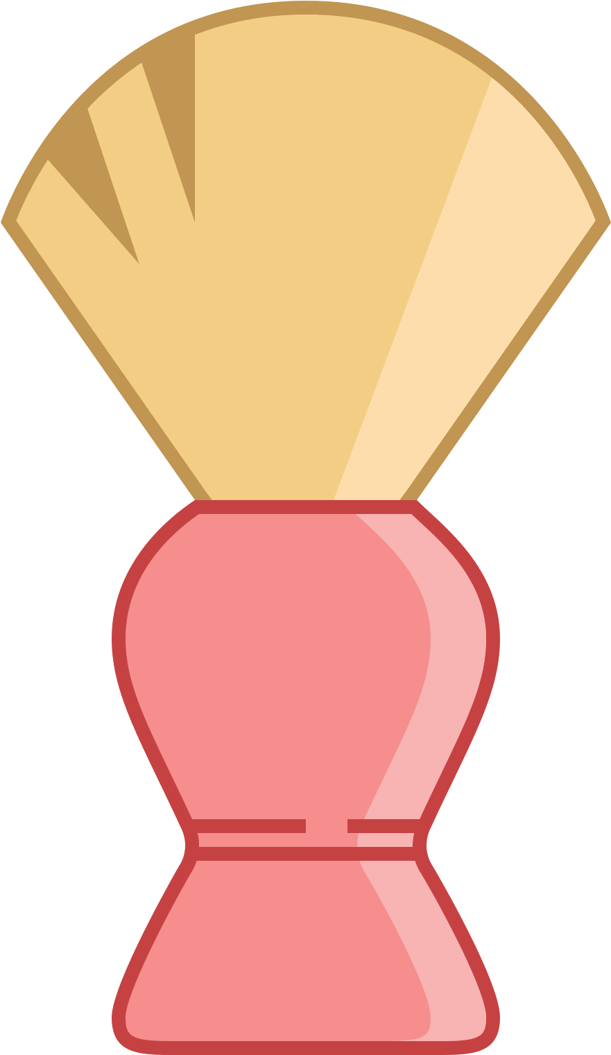 Pincel De Barbear Icon - Pincel De Barbear Png (1600x1600), Png Download