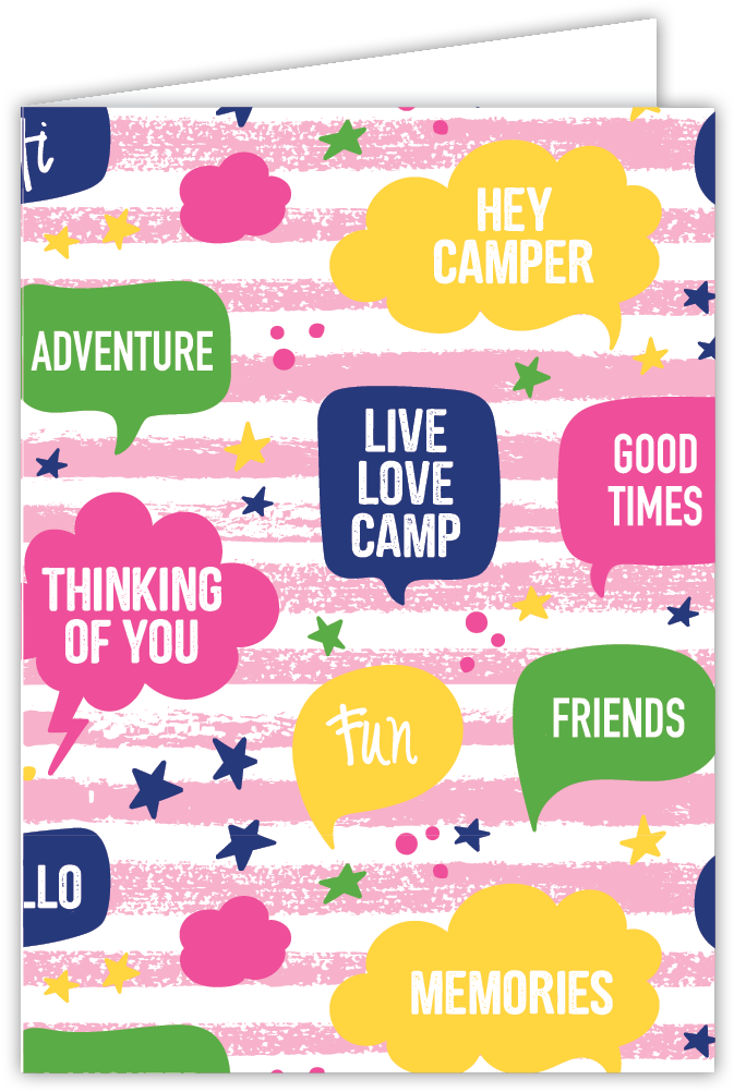 Thought Bubbles Greeting Card - Greeting Card (778x1125), Png Download