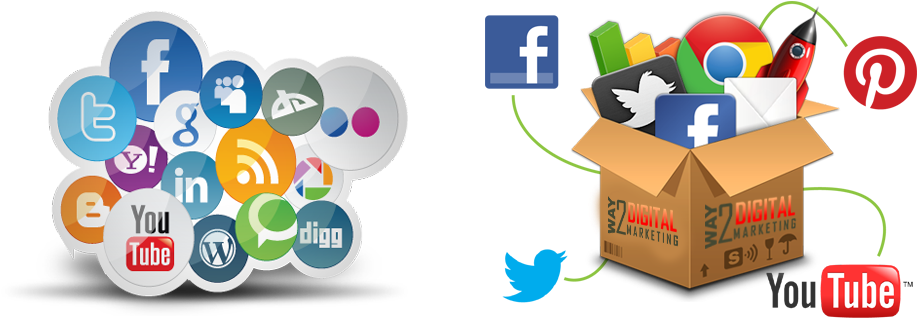 Image Library Download Company Cochin Kerala India - Digital Marketing Logo Png (950x350), Png Download