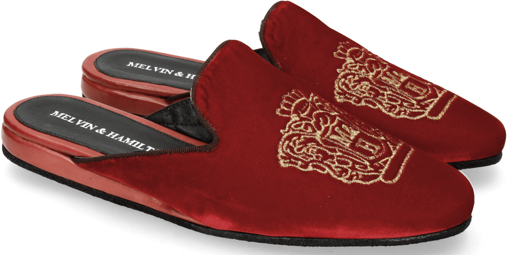 Women Scarlett 17 Velluto Ruby - Slip-on Shoe (1024x1024), Png Download