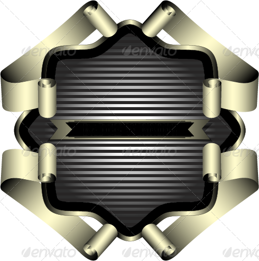 Badge Banner - Silver (510x514), Png Download
