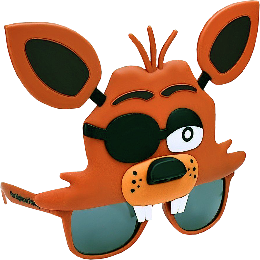 Five Nights At Freddy's - Foxy Fox - Five Nights At Freddy's Sunglasses (887x888), Png Download