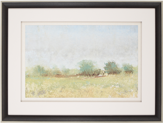 Spring Field Ii - East Urban Home 'spring Field Ii' Painting Print On (550x550), Png Download