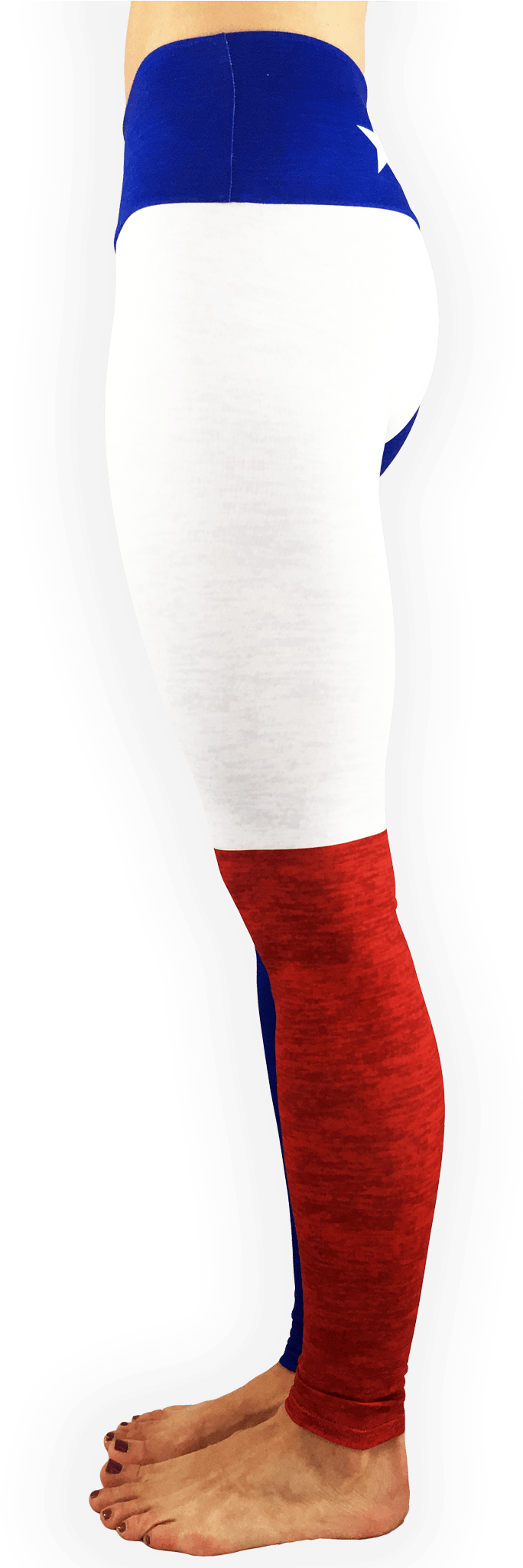 Texas Flag Yoga Pants Texleta Active Wear - Yoga Pants (1446x2048), Png Download