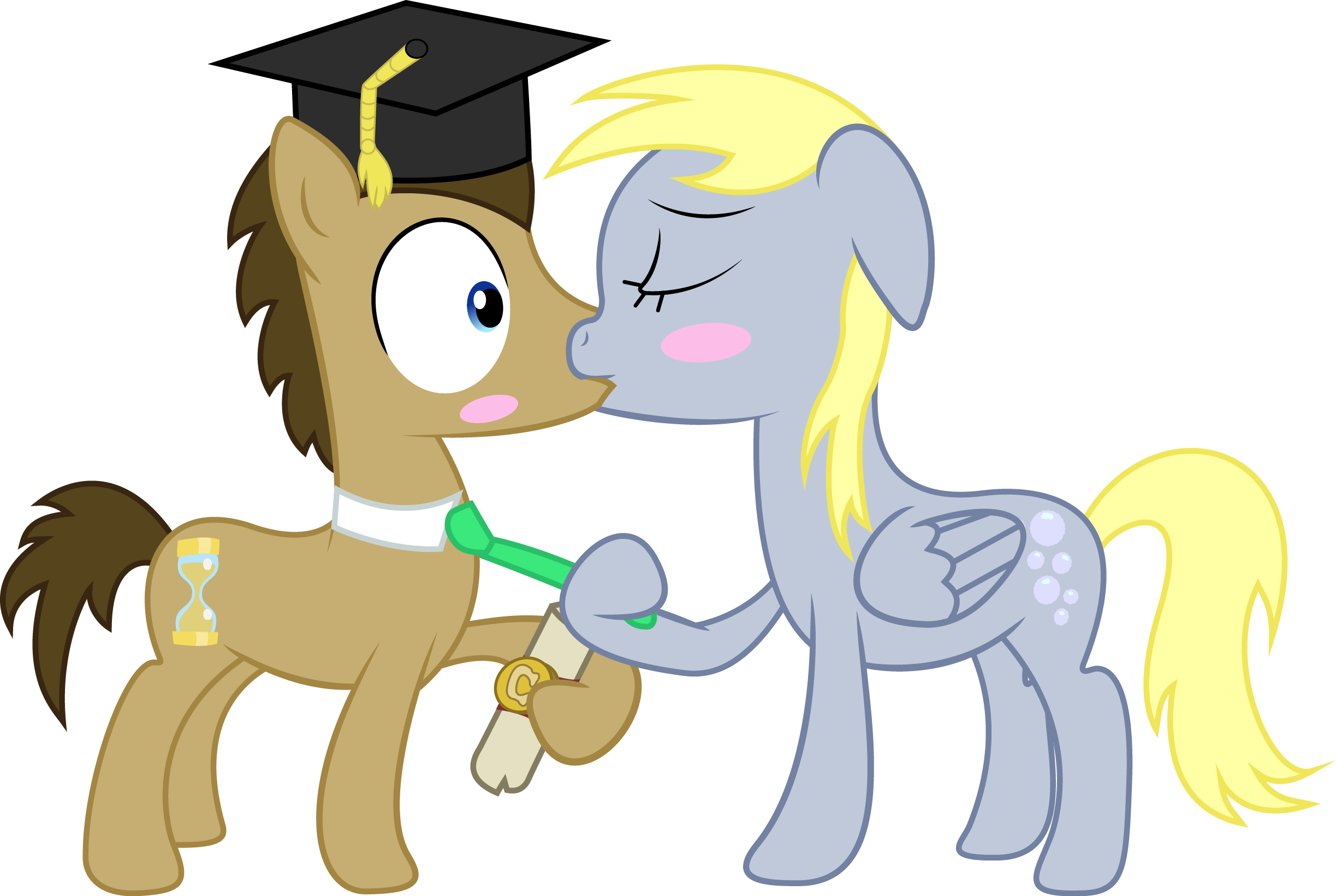 Theamorywarssoldier9, Blushing, Derpy Hooves, Doctorderpy, - Cartoon (2447x1641), Png Download