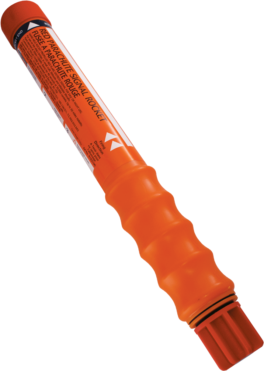 Parachute Rocket Red - Comet Parachute Flare (1000x1716), Png Download