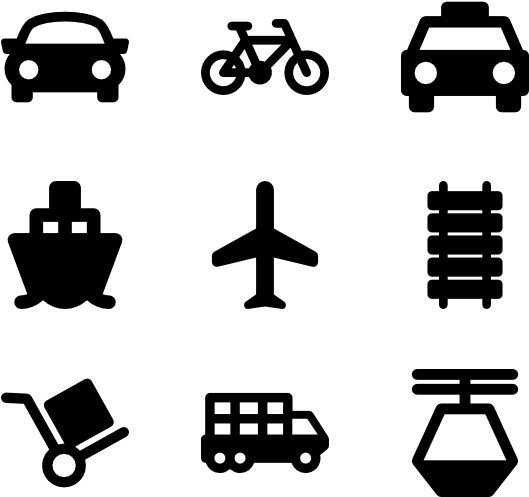 Transportation - Car Icon Vector (600x564), Png Download