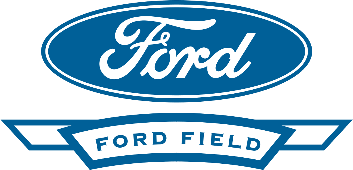 File - Ford Field - Svg - Ford Field Stadium Logo (1280x640), Png Download