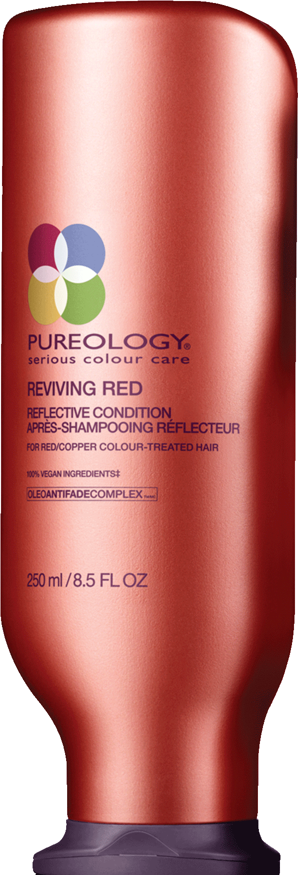 Reviving Red Reflective Hair Conditioner - Pureology Reviving Red Reflective Conditioner, 8.5 (1536x1800), Png Download