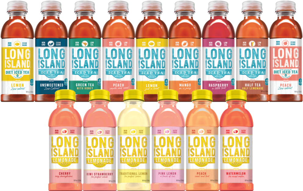Long Island Iced Tea - Long Island Iced Tea Diet Lemon 18 Oz Plastic Bottles (1000x626), Png Download