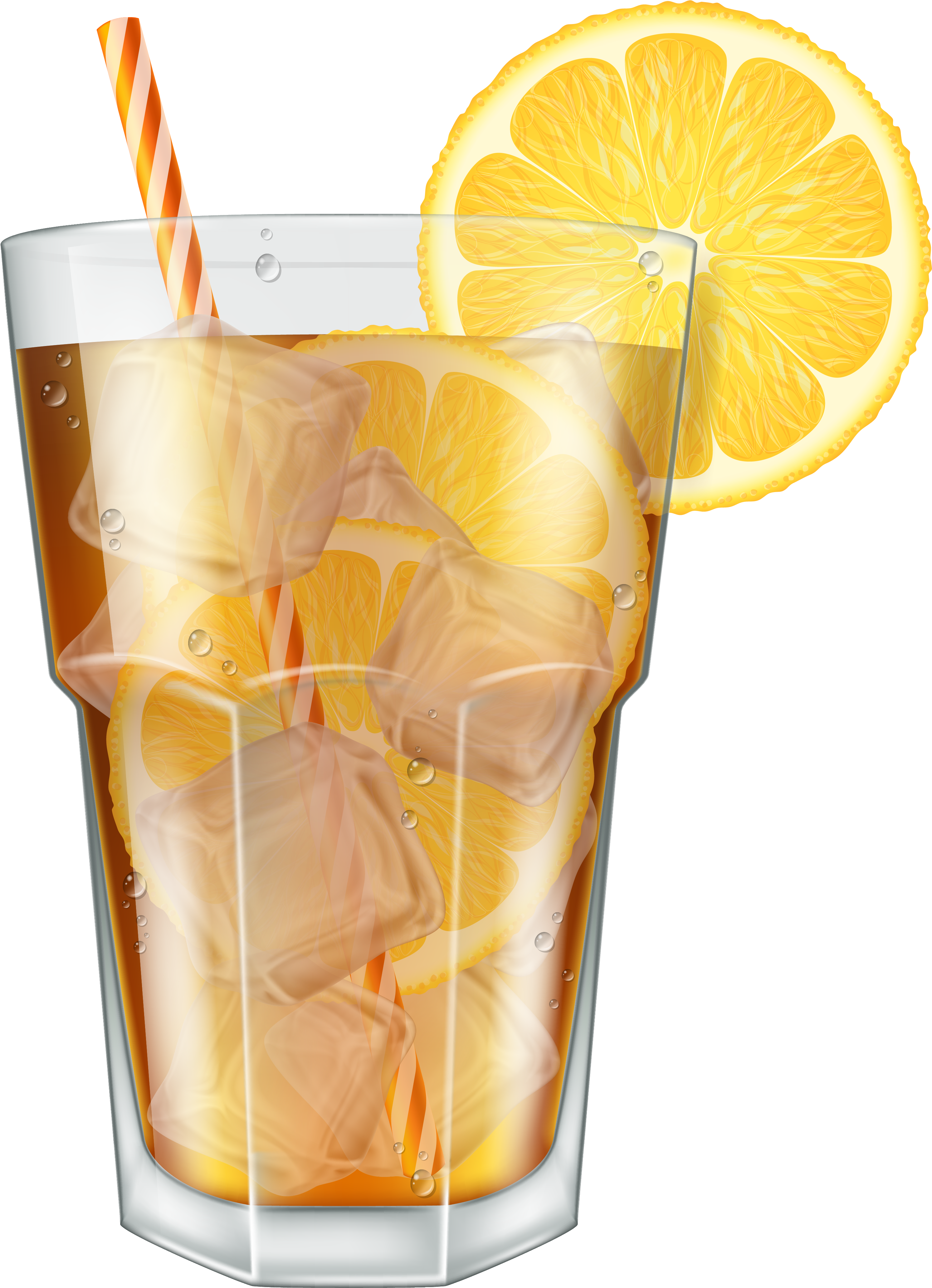 Orange Juice Cocktail Iced - Ice Juice Png (3001x4131), Png Download