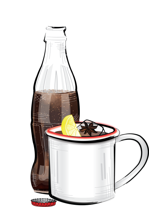 This Is The Most Flavoursome Long Island Iced Tea You - Glass Bottle (500x722), Png Download