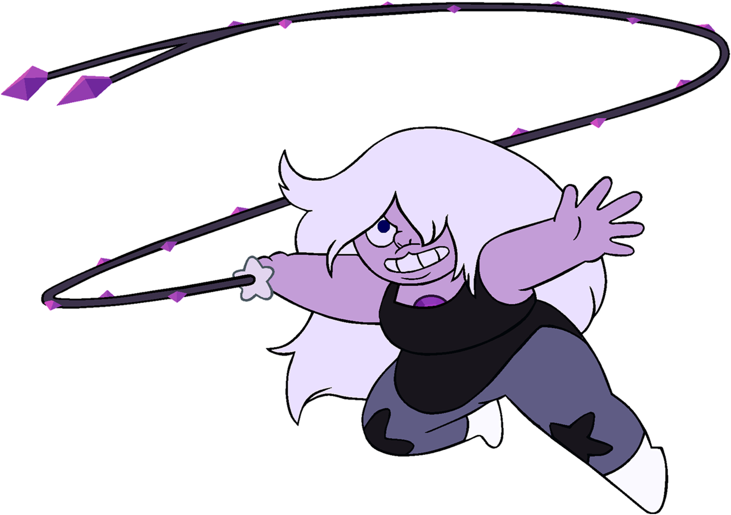 Best Redo With 29 Best Rainbow Png Transparent Background - Steven Universe Amethyst Png (1502x1059), Png Download