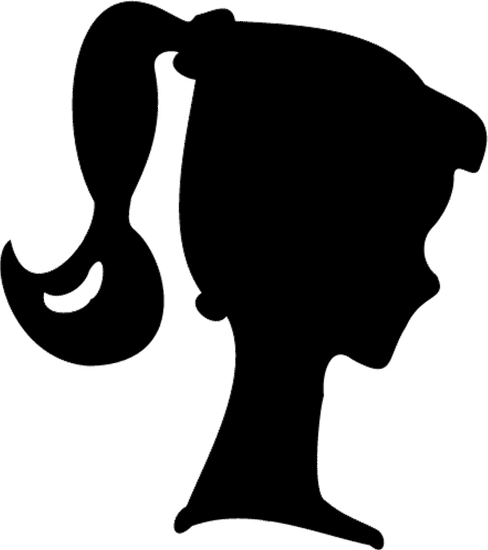 Barbie Silhouette Free Printable Image - Barbie Silhouette Printable (992x1118), Png Download