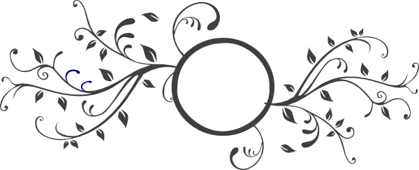 How To Set Use Leaf Monogram Clipart (600x243), Png Download