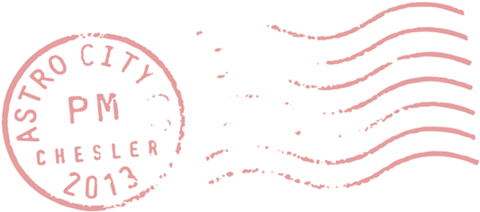 Ac Postmark Chesler - Coquelicot (569x243), Png Download
