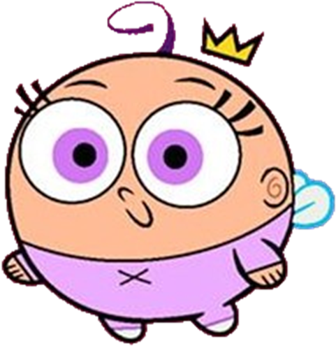 F Poof - Poof Los Padrinos Magicos (544x536), Png Download