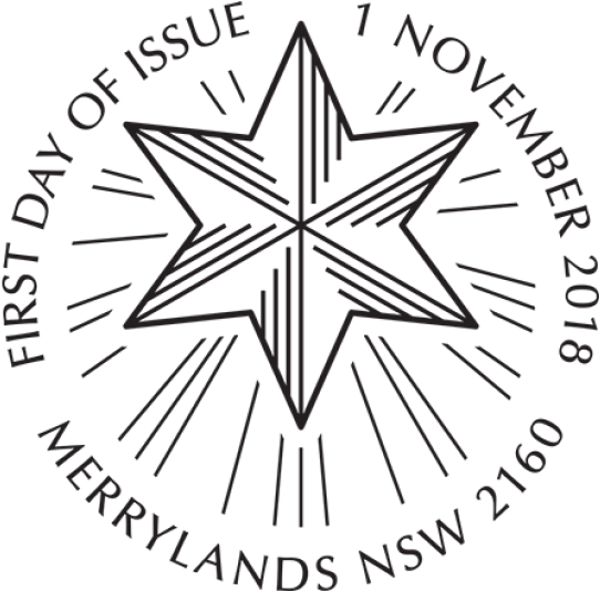 Christmas 2018 Postmark - Christmas Day (970x545), Png Download