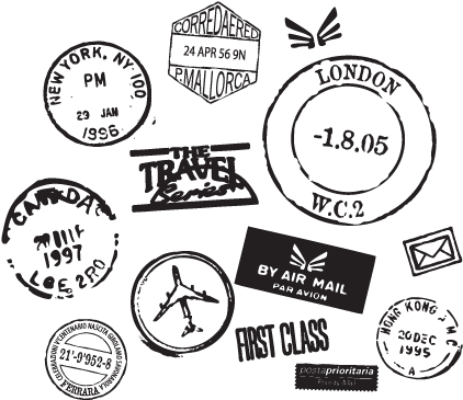 The Travel Series Postmark Wall Quotes™ Wall Art Decal - Egyptian Museum (451x451), Png Download