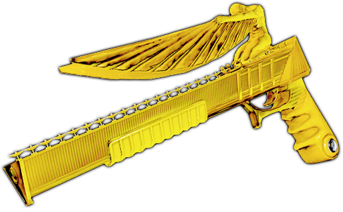 7 Deadly Weapons Ark Of The Covenant Saints Row - Ark Of The Covenant Gun (488x302), Png Download