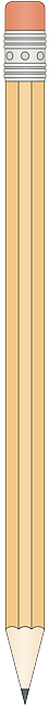 School, Education, Pencil, Office, Tools, Supplies - Pencil Png Vertical (320x640), Png Download