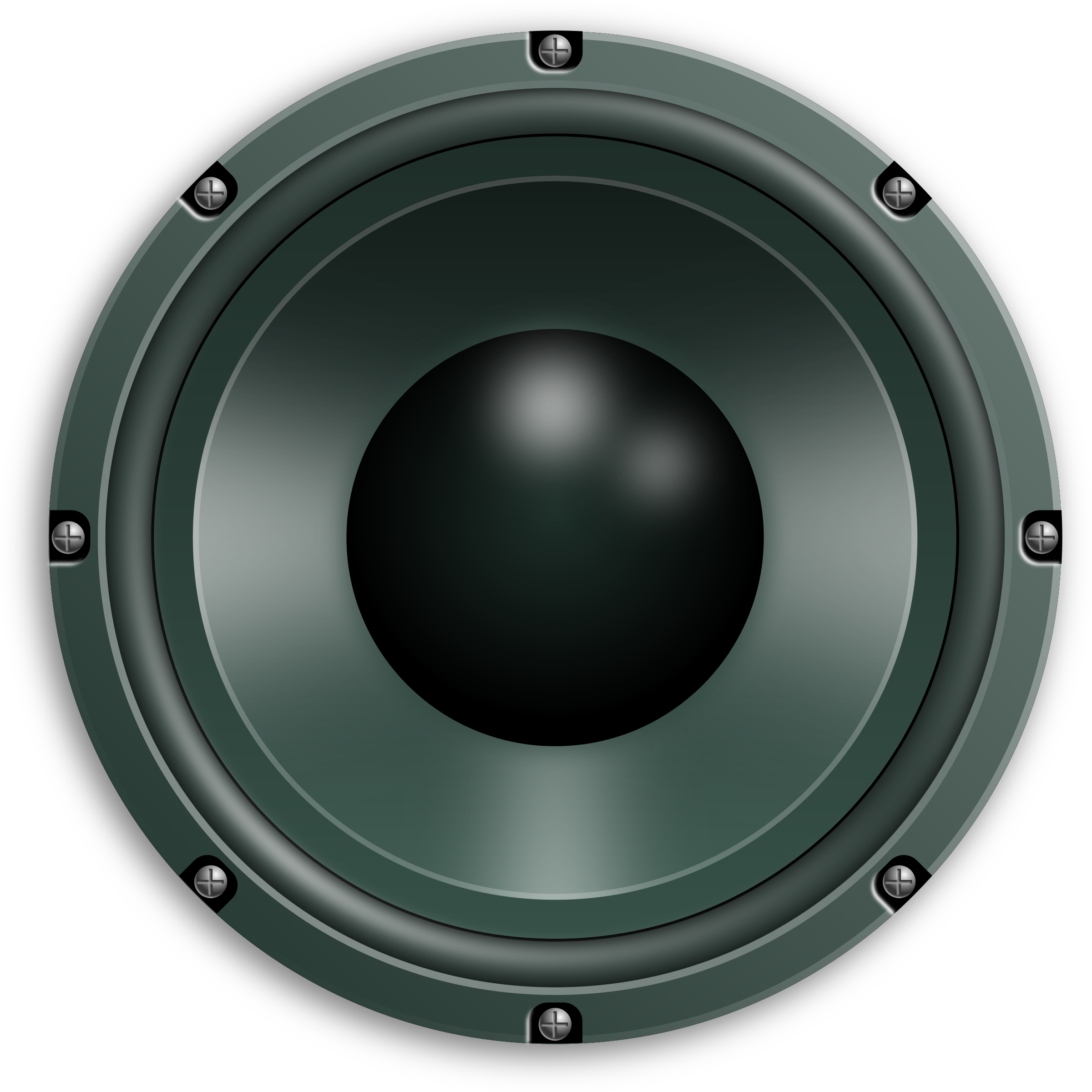 Audio Speaker Png - Speaker Sound (2400x2400), Png Download