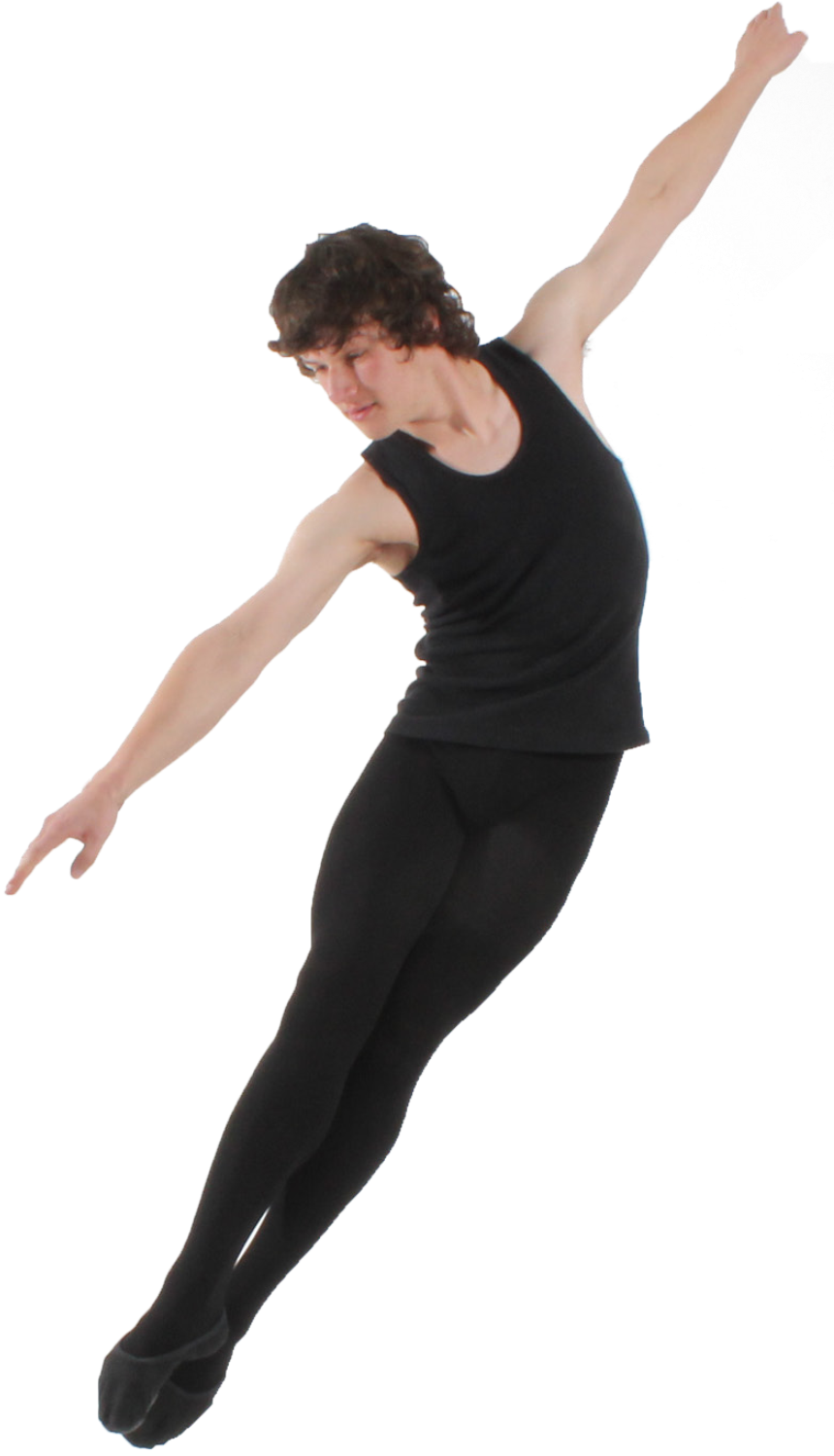 Bennett School Of Ballet - Male Ballet Dancer Png (876x1552), Png Download