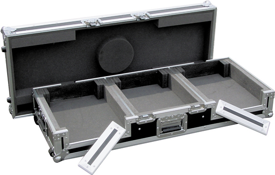 Procases 10″ Dj Mixer & Turntable Coffin - Odyssey Fz12cdjw (548x576), Png Download