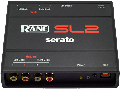 The Rane Sl2 Is A Compact 2 Deck Plug And Play Usb - Serato Sl2 (548x475), Png Download