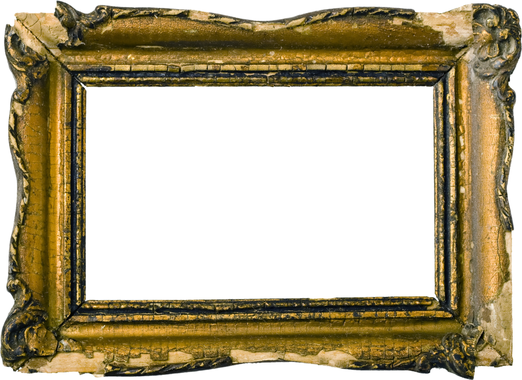 Old Frame Png (1023x746), Png Download