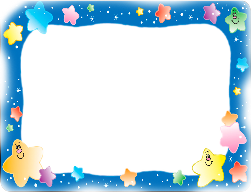 Borde3 - Etiquetas Con Estrellas Y Lunas (850x650), Png Download