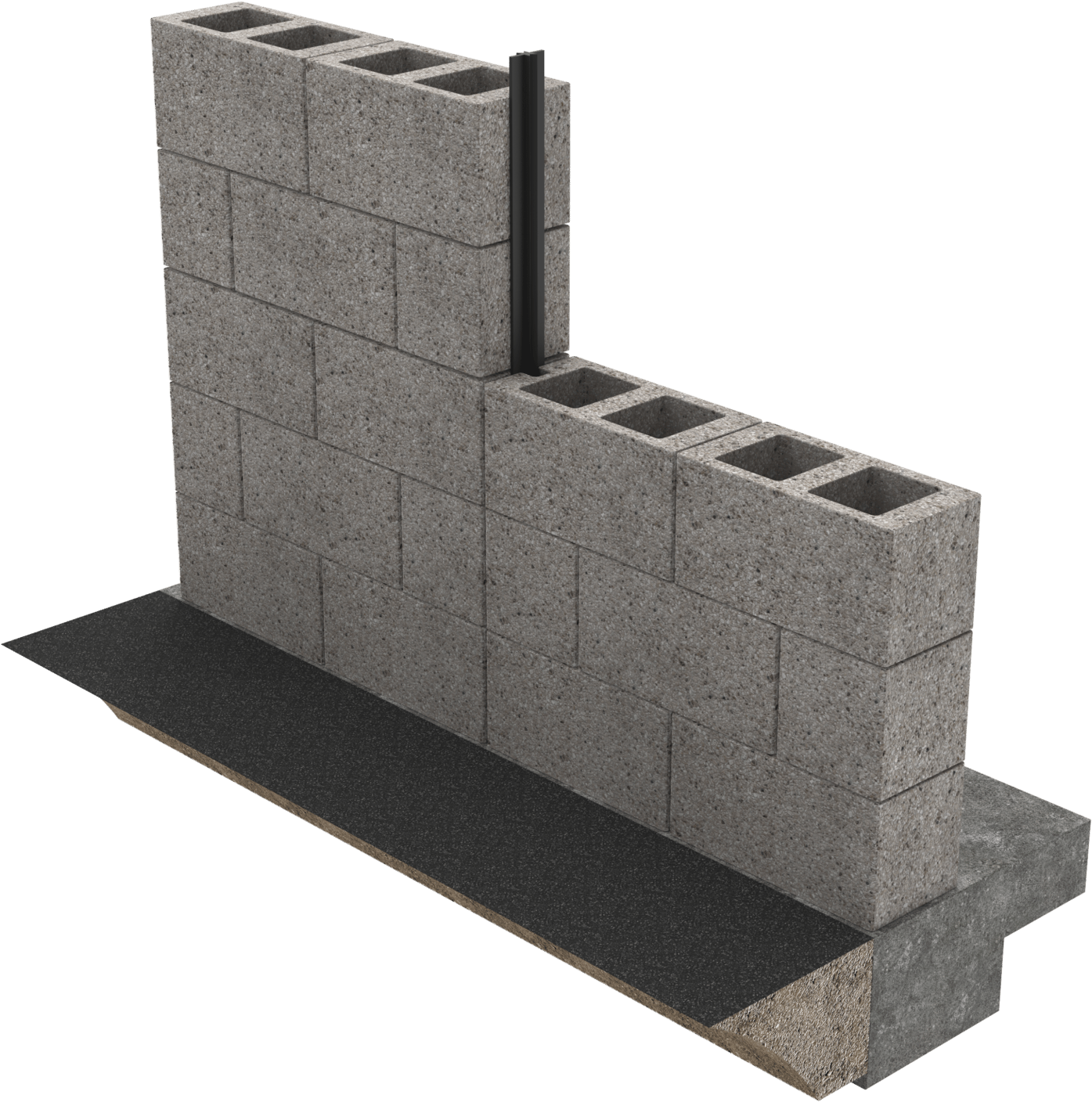 Rubber Masonry Control Joints - Drawing (2048x1420), Png Download