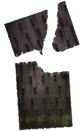 06 Feb 2009 - Broken Door Png (300x465), Png Download