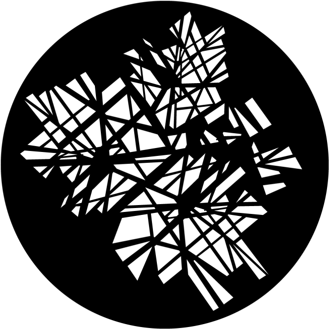 Shattered Window - Apollo Design 2075 Shattered Window Steel Pattern (800x800), Png Download