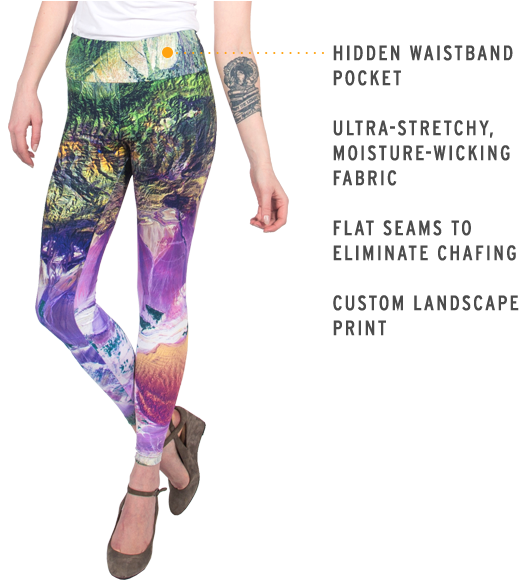Vital Statistics - Leggings (575x580), Png Download