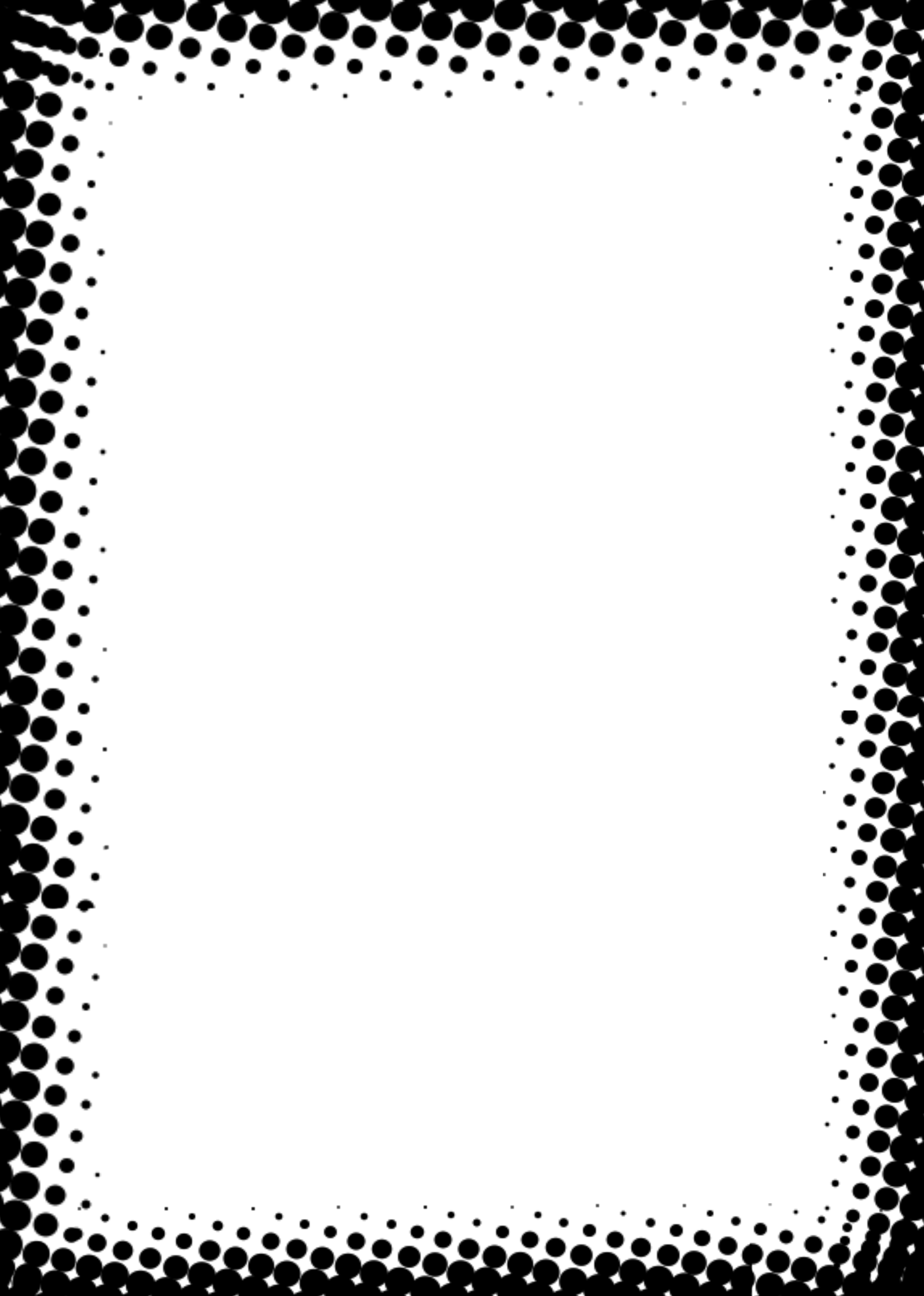 Picture Royalty Free Overlay Png For Free Download - A4 Size Border Png (2551x3579), Png Download