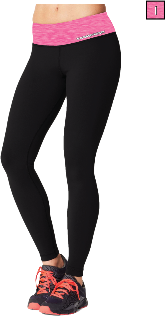 Semi Custom Leggings - Demarini (684x1179), Png Download