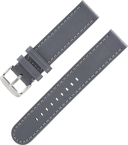 Leather Strap "black Automatik" - Watch (650x650), Png Download