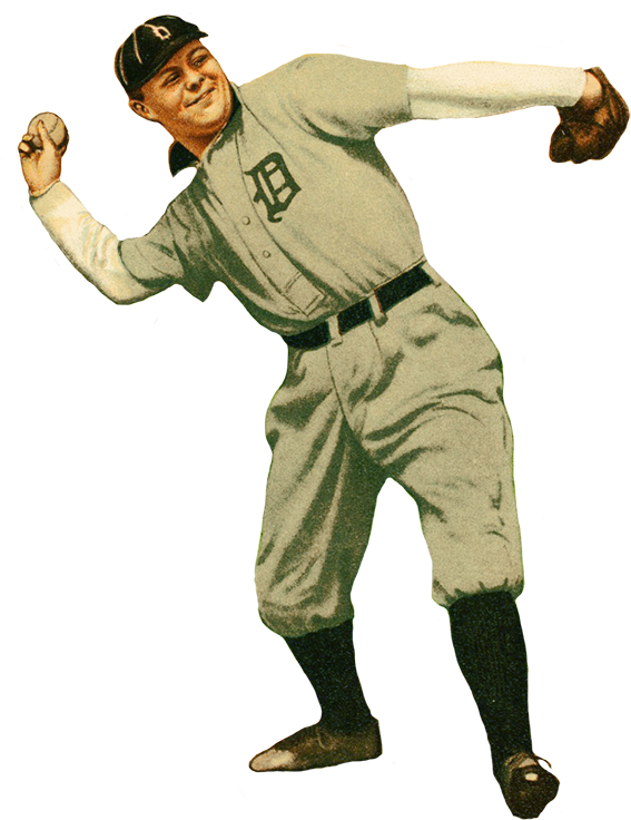Baseball Clipart Clip Art Transparent Download - Vintage Baseball Player Png (619x827), Png Download