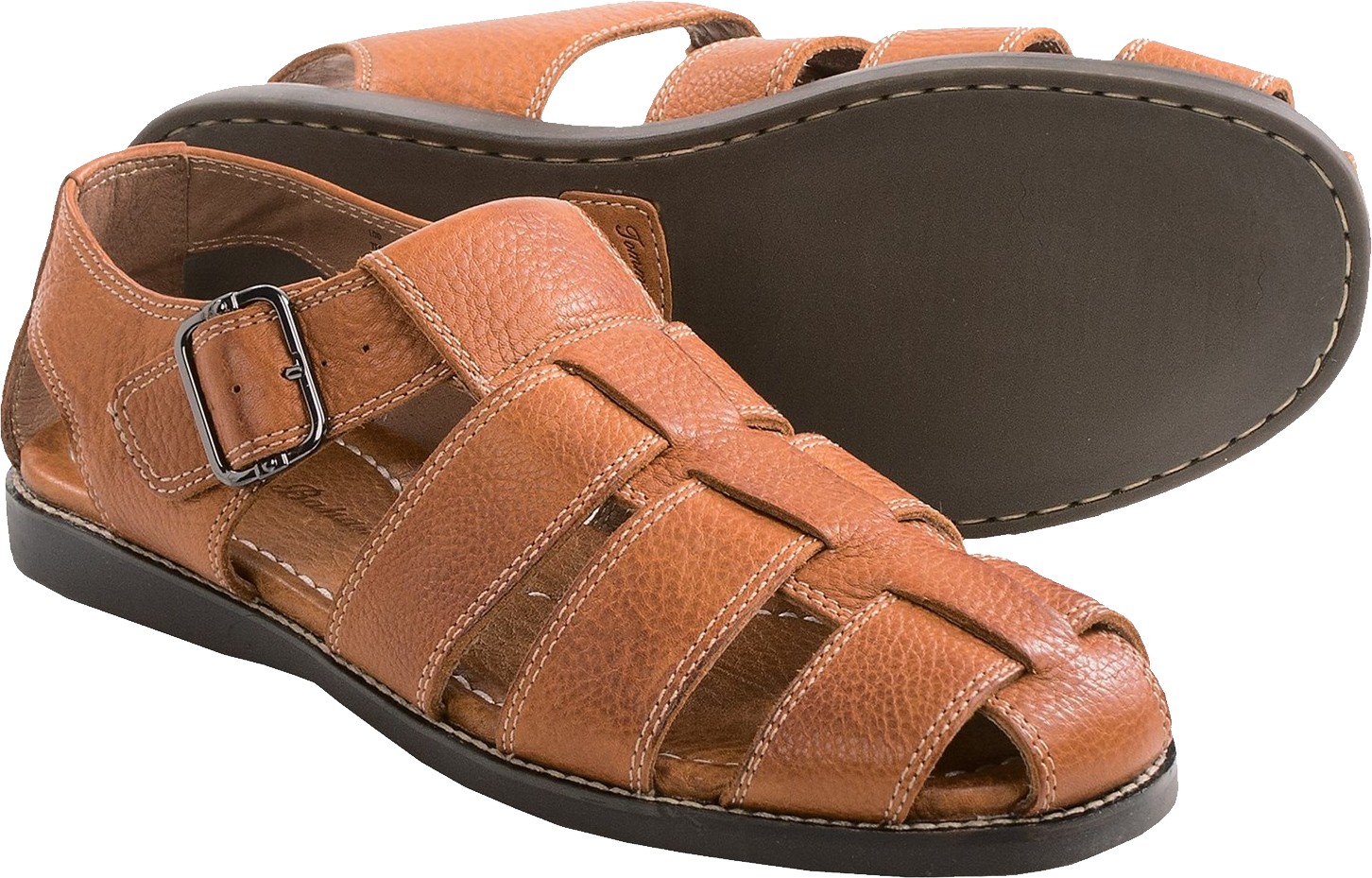 Leather Sandals Png Image - Leather Sandals Png (1452x929), Png Download