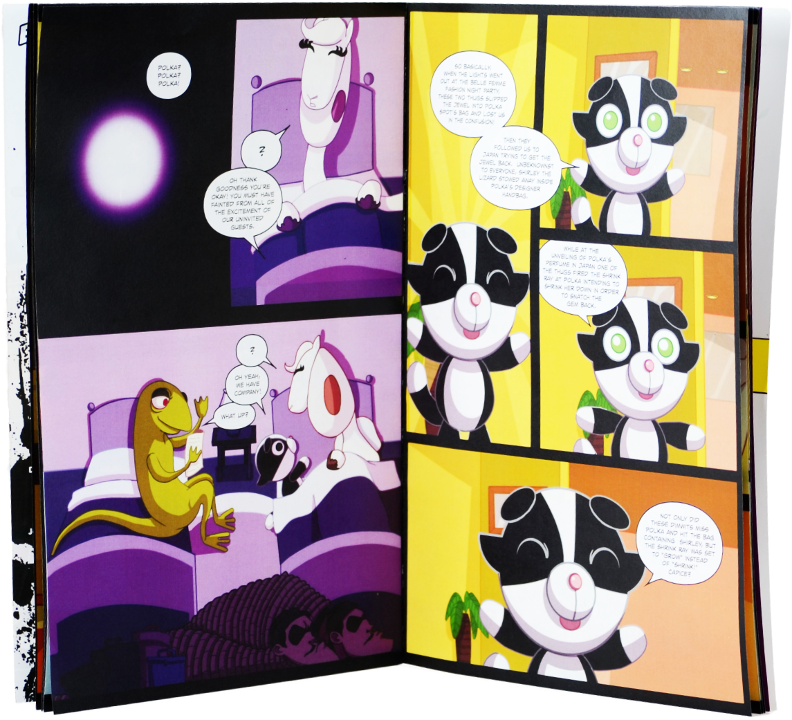 Polkaspot Comic Book - Cartoon (1500x1500), Png Download
