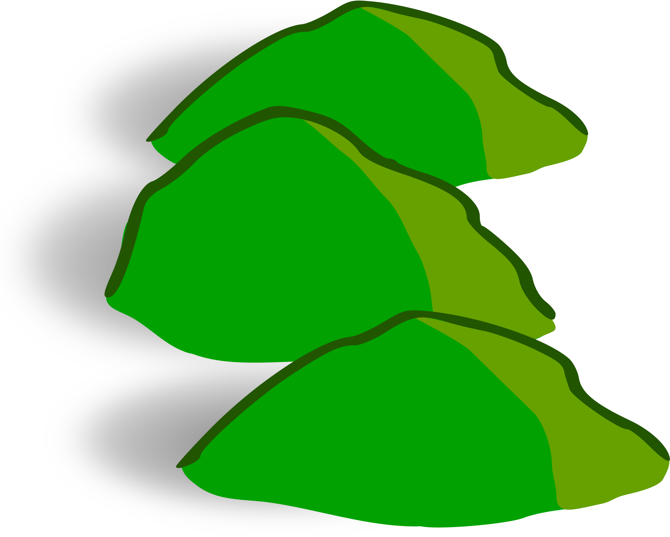 This Free Icons Png Design Of Grassy Hills (2400x2400), Png Download