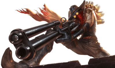 Cow Boy League Of Legends - League Of Legends Transparent (400x400), Png Download