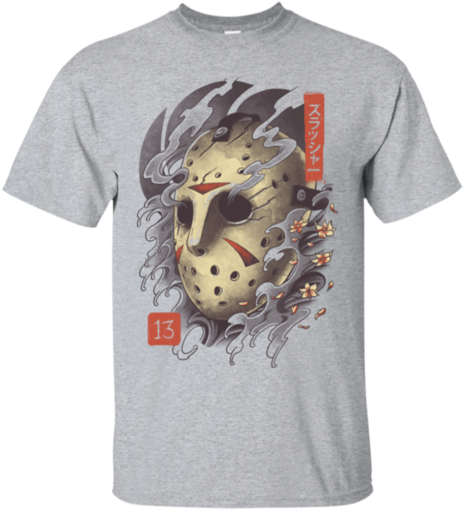 Oni Jason Mask - T-shirt (600x600), Png Download