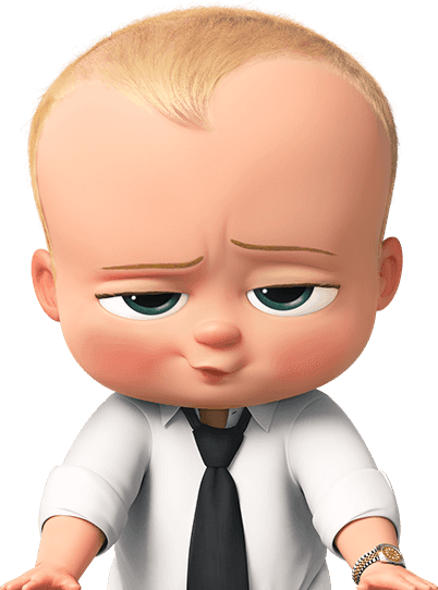 The Boss Baby Png Transparent Image - Imagens Do Poderoso Chefinho (402x542), Png Download